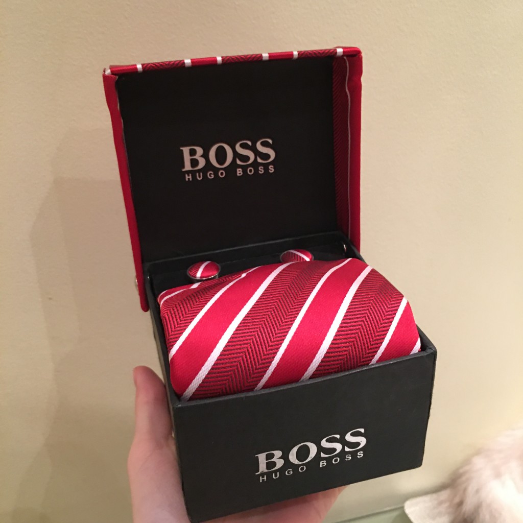 Набор подарочный Hugo Boss с галстуком