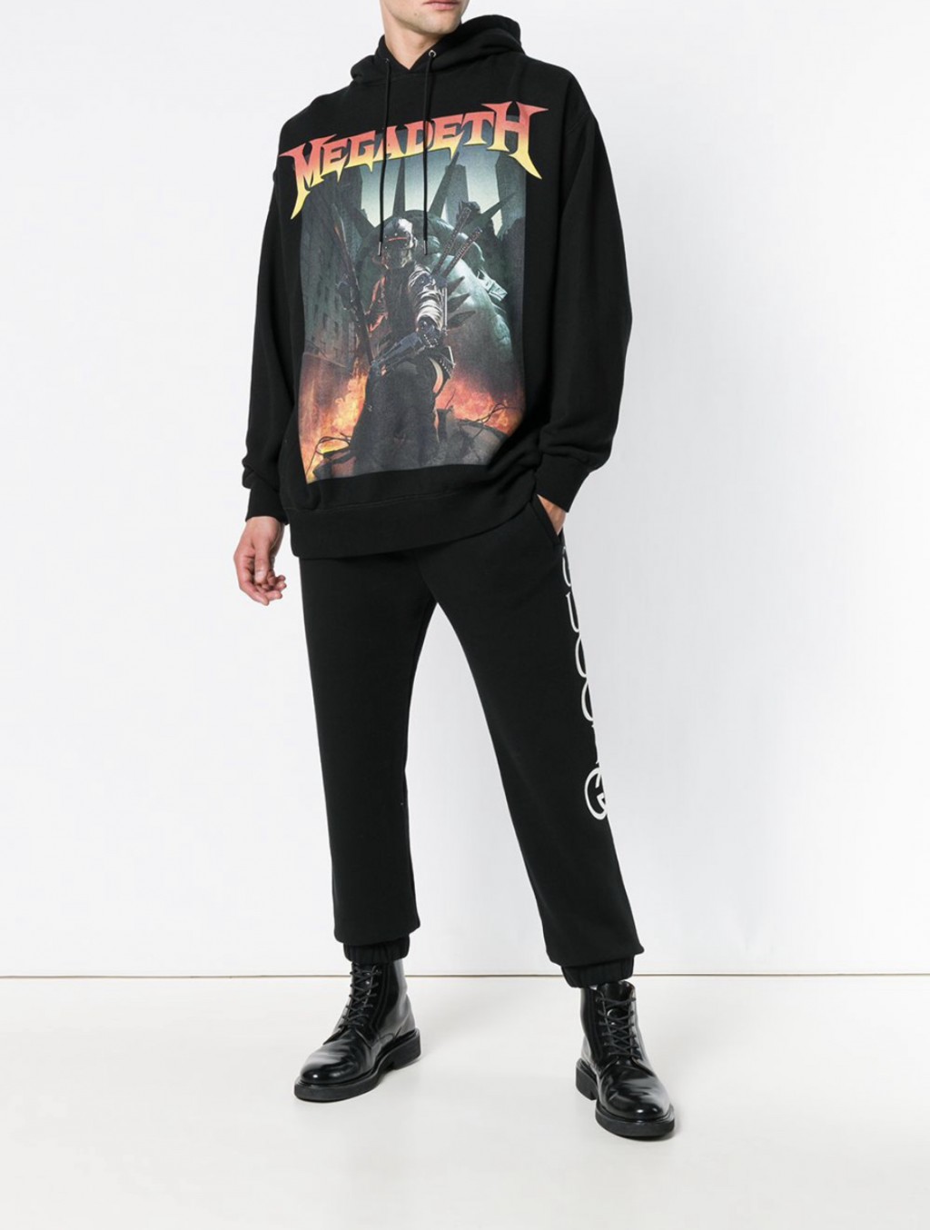 R13 x Megadeth FATALBOT hoodie